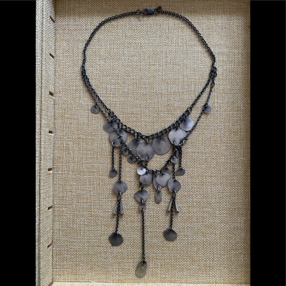 Ninh Wysocan Oxidized Silver Necklace